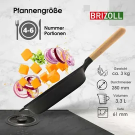 BRIZOLL Bratpfanne Ø28 cm