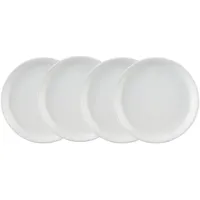 Thomas Porzellan Teller-Set Trend weiss Speiseteller 26 cm Set 4tlg., Porzellan weiß