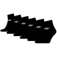 Puma Unisex Quarter Socken für Damen Herren 6er Pack