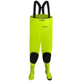Dönges Wathose Hi-Vis mit S5 Sicherheitsstiefel, Größe 47
