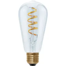 Segula LED-Lampe Rustika Curved Spirale klar warmweiß