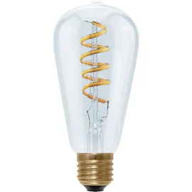 Segula LED-Lampe Rustika Curved Spirale klar warmweiß