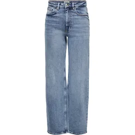 Only Jeans mit weitem Bein in Medium Blue denim), | Gr.: W27/L30