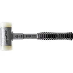 SUPERCRAFT-Schonhämmer, mit bruchsicherem Stahlrohrstiel, 40 mm