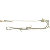 Trixie Soft Rope, XS-S, 2 m/6 mm, hellgrau - verstellbare Hundeleine für kleine Hunde aus gewebtem Tau, 3-Fach längenverstellbar - 1985219