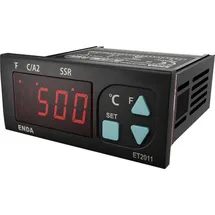 Enda PID Temperaturregler Pt100 -200 bis 600°C (L x B x H) 71 x 77 x 35mm