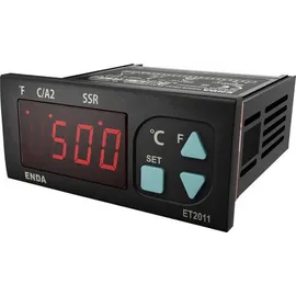 Enda PID Temperaturregler Pt100 -200 bis 600°C (L x B x H) 71 x 77 x 35mm