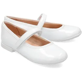 GEOX Mädchen Jr Plie' Ballerinas, Weiß, 34 EU