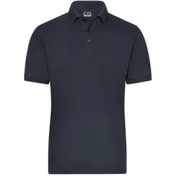 Herren Bio Workwear Poloshirt Stretch JN1806, carbon, Größe L - carbon - L
