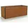 Gfp Hochbeet Kräuter-Gemüse-Beet 195 x 99 x 77 cm Silber