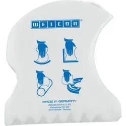 WEICON Konturspachtel Flexy, speziell geformter Spachtel für die gezielte Ausarbeitung von Konturen