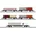 5er-Set Wagen Container-Transport