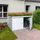 MCW Fahrradgarage 4er mit Pflanzkasten Metall 126x220x210 cm hellgrau