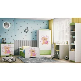 raumhirsch furniture Kinderbett Raumhirsch 80 x 180 cm Holzwerkstoff grün