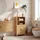 [en.casa] Beistellschrank Rirg 92x50x25 cm Bambus Natur [en.casa]