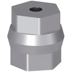 Siemens 8GK91100KK00 Stützisolator für Sammelschiene 1-pol. mit Innengewinde M8 und Befestigungsblech