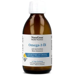 OMEGA-3 NAT.Fischöl 2450 mg Orangen-Zitronenaroma 200 ml