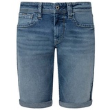 Pepe Jeans Herren Jeans Short CASH Regular Fit Blau Hr0 Normaler Bund Reißverschluss W 31
