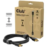 Club 3D DisplayPort-Kabel 2 m Schwarz