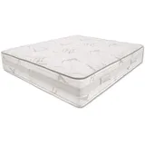 Night - Matratze Luna H23 180x200 cm - Rollmatratze mit 4 cm Memory Gel Schaum orthopädisch atmungsaktiv  Italy - Weiß