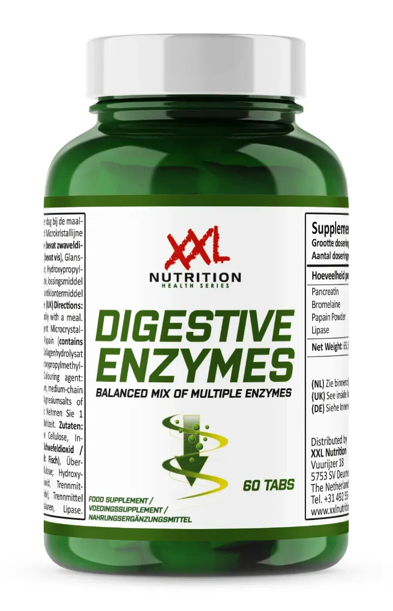 Digestive Enzymes - 60 tabletten - XXL Nutrition