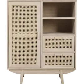 SalesFever Vejle Moderne Kommode mit Stil 70 x 85 x 36 cm Beige