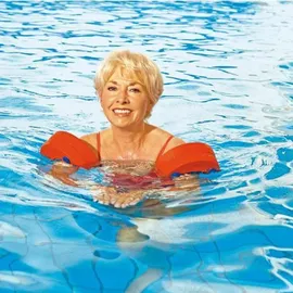 Delphin Delphin-Schwimmscheiben blau