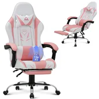 colamy Gaming-Stuhl Rosa PC