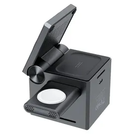 CHOETECH T632-F 3-in-1 15W induktives Ladegerät (schwarz)
