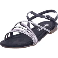 Rieker Riemchensandaletten in Schwarz Gr.: 39