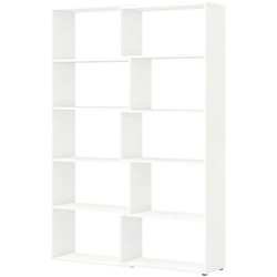 röhr Ausgleichs-Regal »Direct Office 2« 150 cm breit 5 OH weiß, 150x212.8x32.8 cm