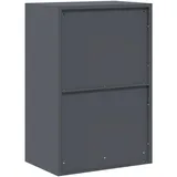 vidaXL Aktenschrank 60 x 40 x 90 cm schwarz