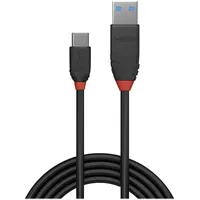 Lindy USB 3.1 Gen1) USB-C® Stecker, USB-A Stecker 0,15 m