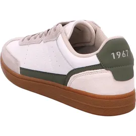 Marc O'Polo Sneaker Herren Weite E Weiß/Grün 42