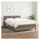 vidaXL Boxspringbett 140 x 200 cm Taupe