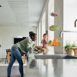 Relaxdays 10039556 Servierkorb