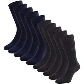 Cinque Business-Socken 10er Pack Dunkelblau/Anthrazit 43-46