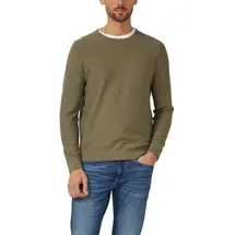 s.Oliver Strickpullover mit Flammgarnstruktur Grün 3XL