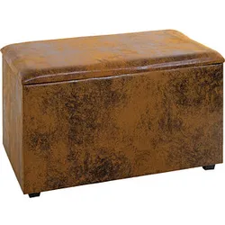 HAKU Möbel Sitztruhe 25873 vintage-braun Holz 65,0 cm