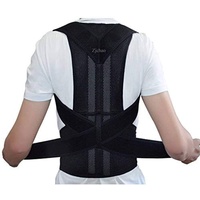 ZJchao Rückenbandage für Damen und Herren, Haltungskorrektur und Linderung von Rücken- und Schulterschmerzen, XXL