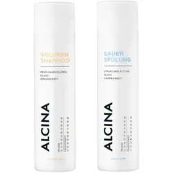 Alcina Volumen-Shampoo + Sauer-Spülung Bundle* 0.5 l Damen 