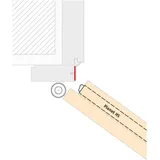 Planet Türdichter HS-RD 710 x 13 x 30 cm