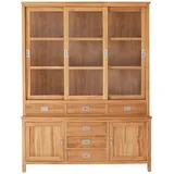Tikamoon Geschirrschrank 162 x 210 x 46 cm Beige