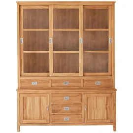 Tikamoon Geschirrschrank 162 x 210 x 46 cm Beige