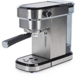 SALTER Siebträgermaschine 1350W silber mit Milchaufschäumer