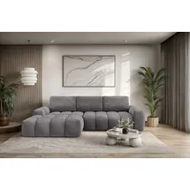 OTTO home Eckcouch Polyester 2-Sitzer Dunkelgrau