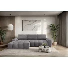 OTTO home Eckcouch Polyester 2-Sitzer Dunkelgrau