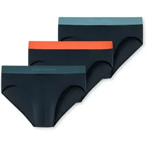 SCHIESSER Herren 3 Pack Slips Bio Baumwolle Multipack - 95/5 Organic, Sortiert 6_180193, 8