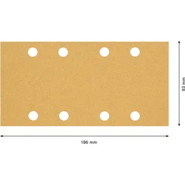 Bosch C470 Schleifpapier 93 x 186 mm 10 Stück
