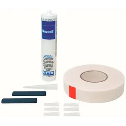 SCHULTE Duschrückwand »DecoDesign«, Zubehör Kleber - weiss